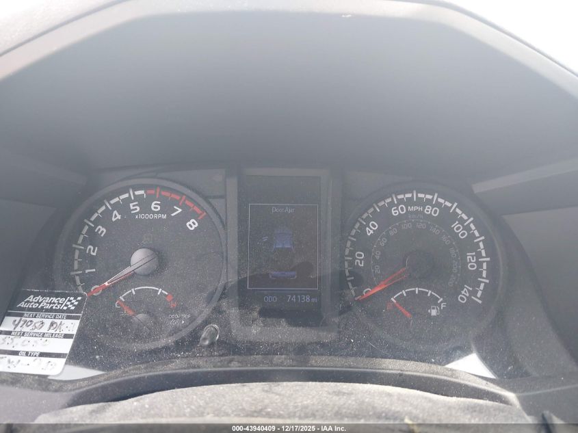 2020 Toyota Tacoma Sr VIN: 5TFAX5GN6LX167036 Lot: 43940409