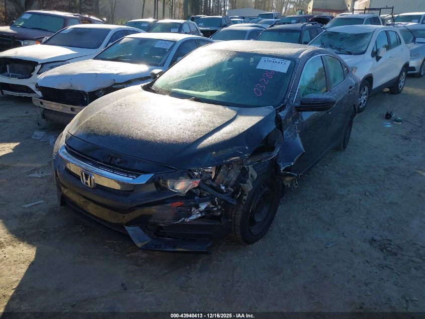 2016 Honda Civic Lx VIN: 19XFC2F53GE032863 Lot: 43940413