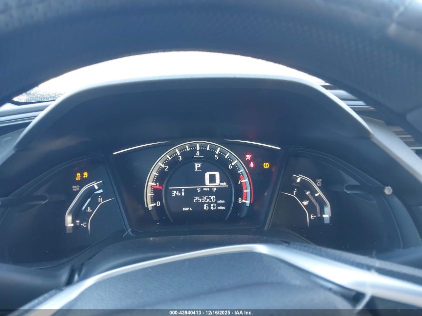 2016 Honda Civic Lx VIN: 19XFC2F53GE032863 Lot: 43940413