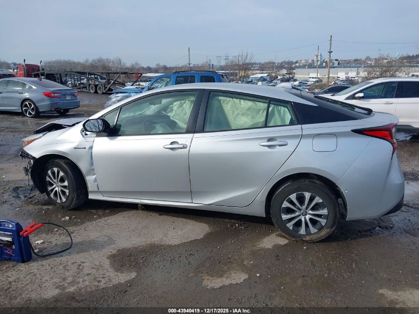 2022 Toyota Prius Le Awd-E VIN: JTDL9MFUXN3038099 Lot: 43940419