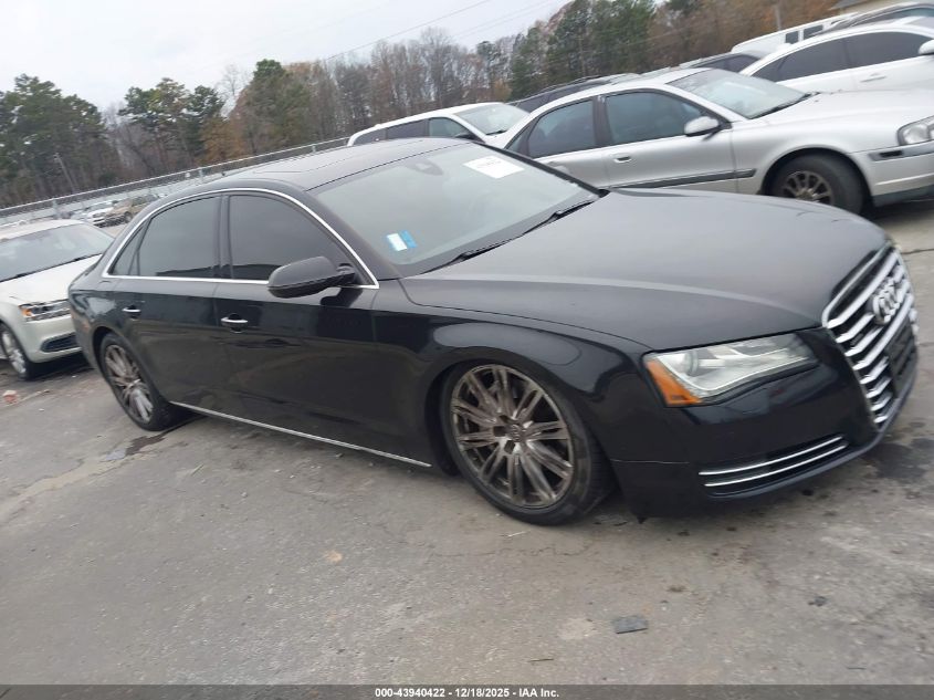 2013 Audi A8 L 3.0T VIN: WAURGAFD0DN004722 Lot: 43940422