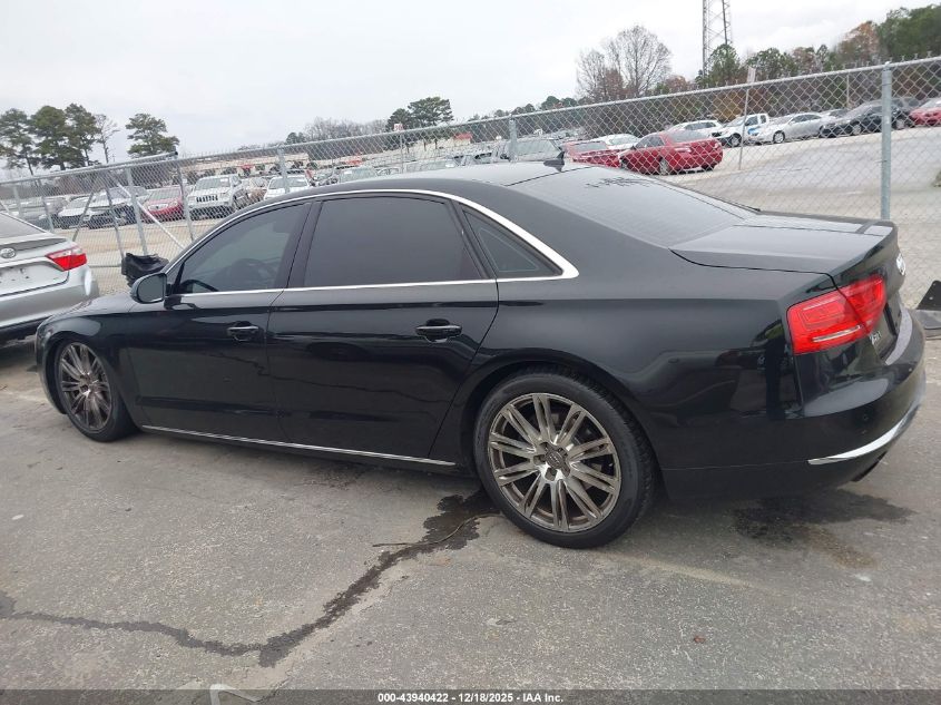 2013 Audi A8 L 3.0T VIN: WAURGAFD0DN004722 Lot: 43940422