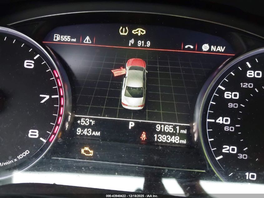 2013 Audi A8 L 3.0T VIN: WAURGAFD0DN004722 Lot: 43940422