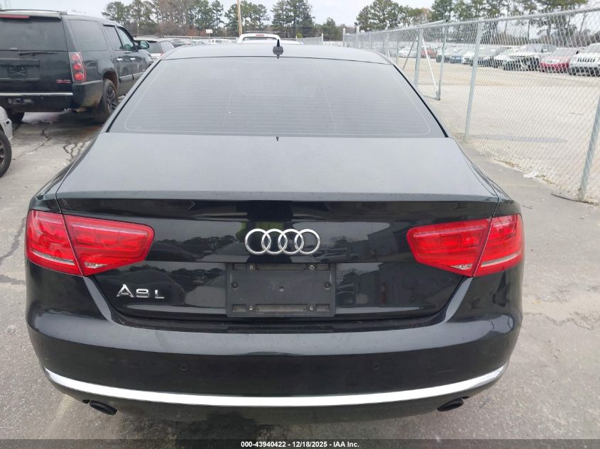 2013 Audi A8 L 3.0T VIN: WAURGAFD0DN004722 Lot: 43940422