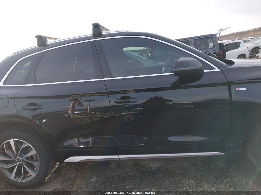 2023 Audi Q5 Premium Plus 45 Tfsi S Line Quattro VIN: WA1EAAFY2P2031426 Lot: 43940427