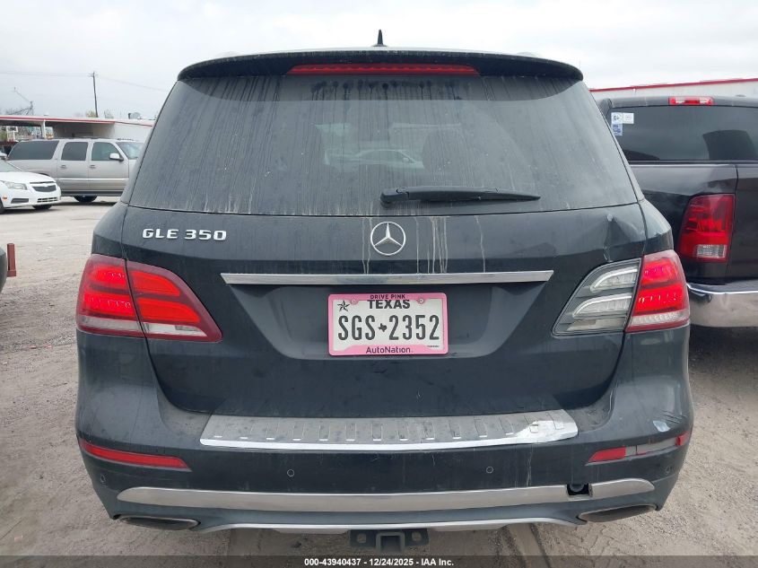 2016 Mercedes-Benz Gle 350 VIN: 4JGDA5JB8GA686641 Lot: 43940437