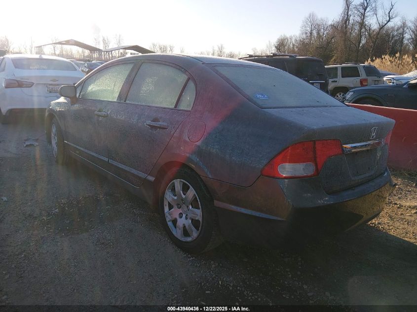 2010 Honda Civic Lx VIN: 2HGFA1F59AH304569 Lot: 43940436