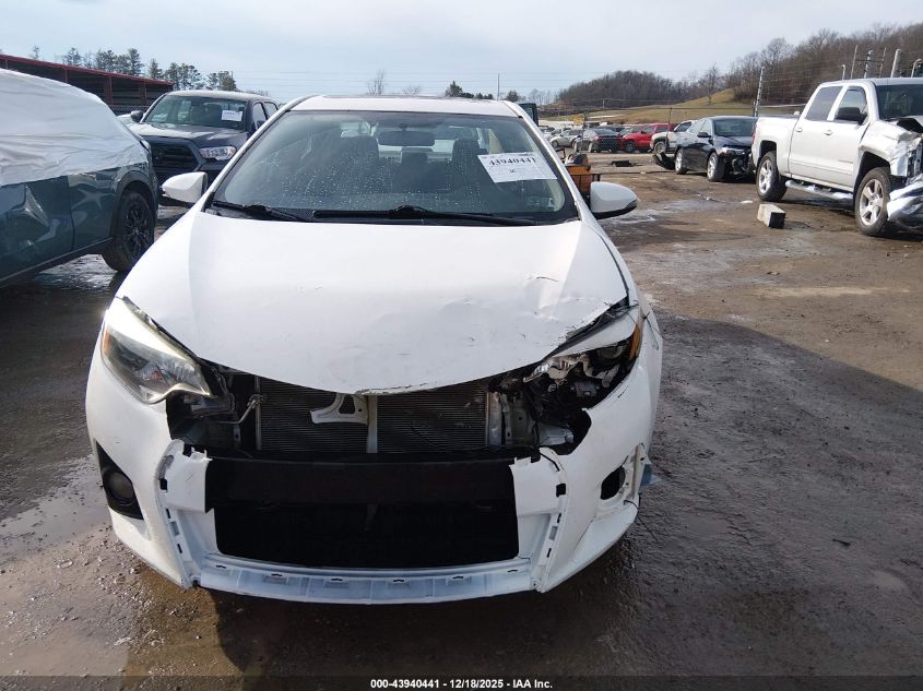 2014 Toyota Corolla S Plus VIN: 5YFBURHE9EP122600 Lot: 43940441
