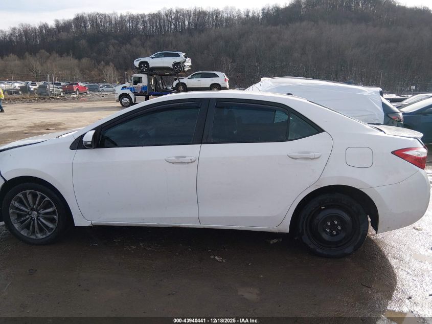 2014 Toyota Corolla S Plus VIN: 5YFBURHE9EP122600 Lot: 43940441