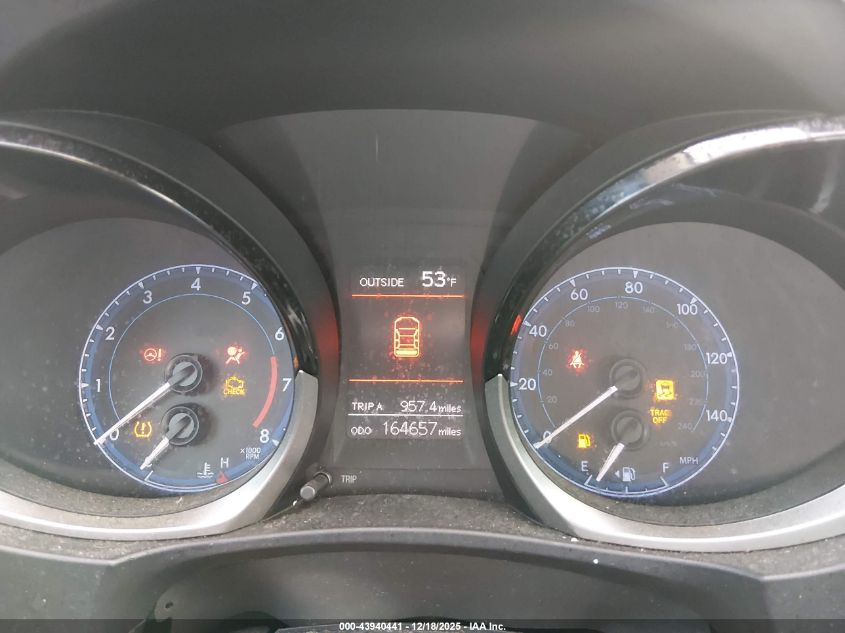 2014 Toyota Corolla S Plus VIN: 5YFBURHE9EP122600 Lot: 43940441