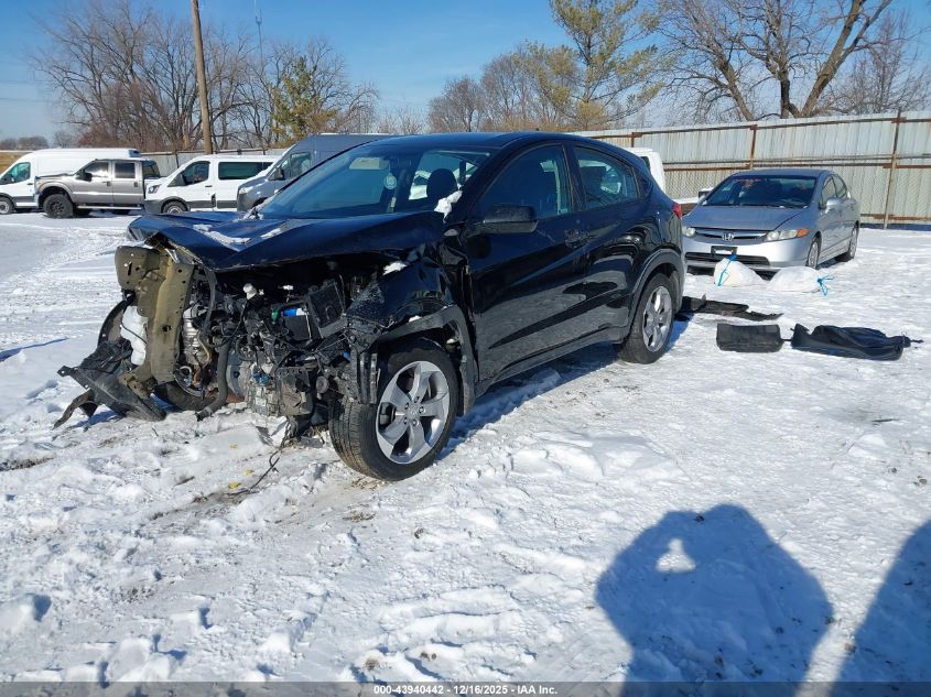 2022 Honda Hr-V Awd Lx VIN: 3CZRU6H31NM761857 Lot: 43940442