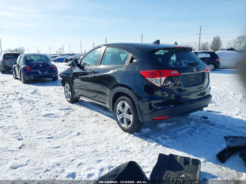 2022 Honda Hr-V Awd Lx VIN: 3CZRU6H31NM761857 Lot: 43940442
