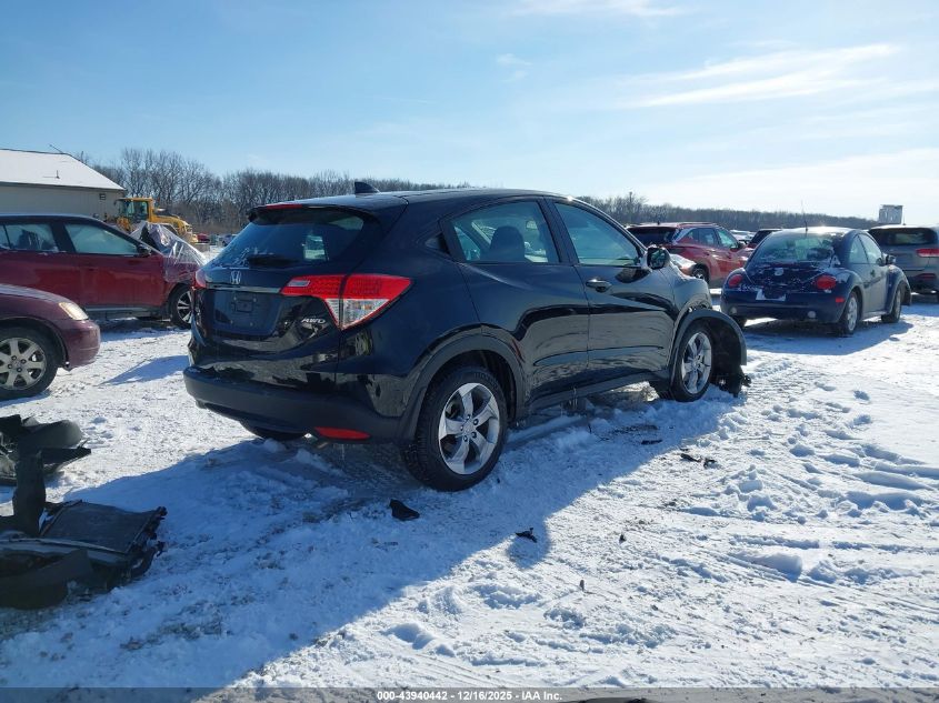 2022 Honda Hr-V Awd Lx VIN: 3CZRU6H31NM761857 Lot: 43940442