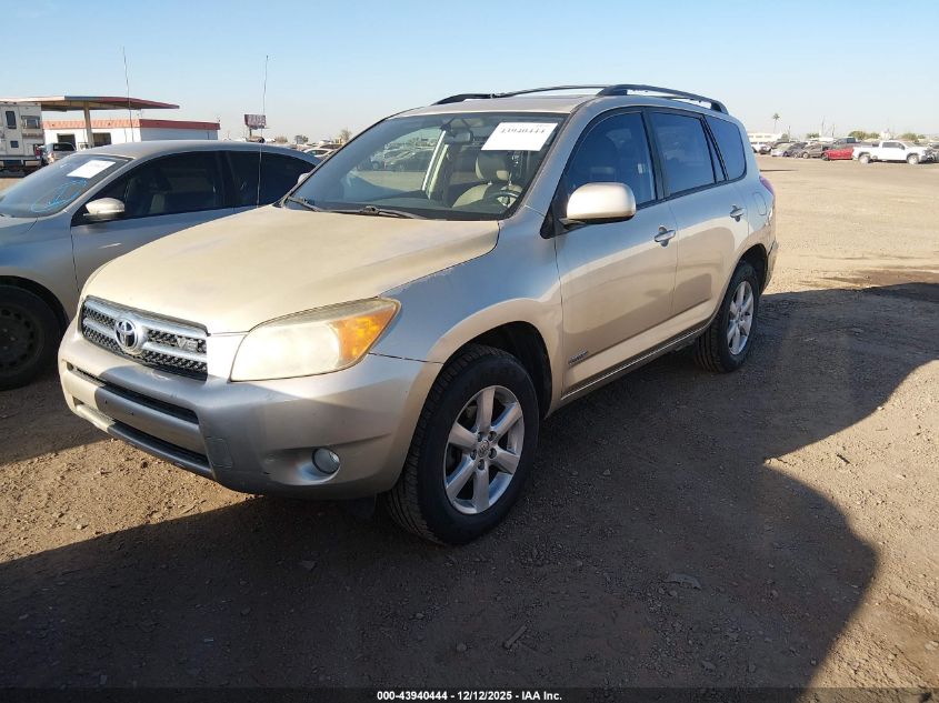 2007 Toyota Rav4 Limited V6 VIN: JTMBK31V776017609 Lot: 43940444