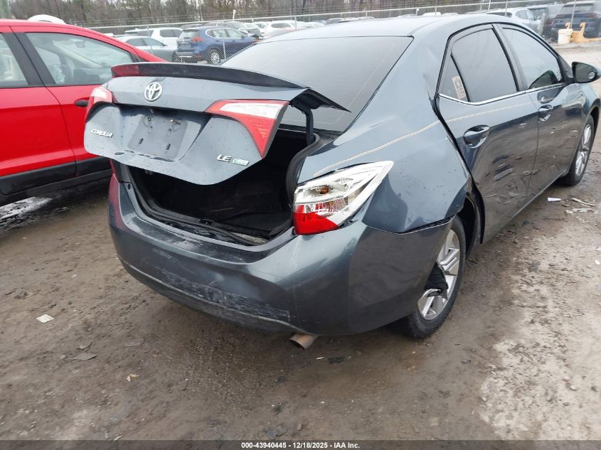 2014 Toyota Corolla Le Eco Plus VIN: 2T1BPRHE1EC013023 Lot: 43940445