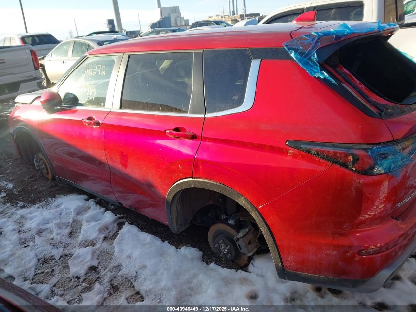 2025 Mitsubishi Outlander Se 2.5 S-Awc/Trail Edition S-Awc VIN: JA4J4VA8XSZ012272 Lot: 43940449