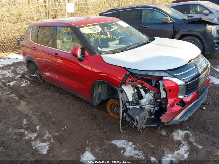 2025 Mitsubishi Outlander Se 2.5 S-Awc/Trail Edition S-Awc VIN: JA4J4VA8XSZ012272 Lot: 43940449