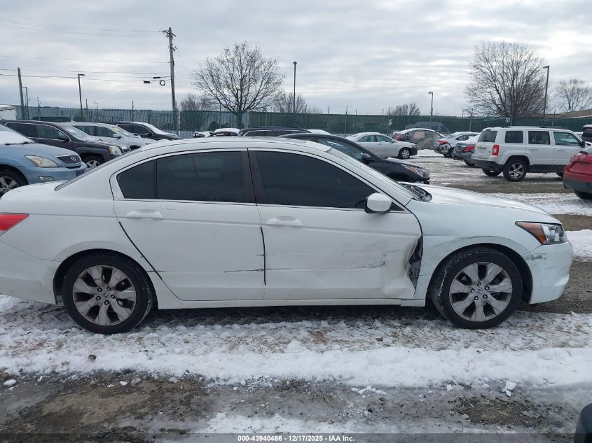2010 Honda Accord 2.4 Ex-L VIN: 1HGCP2F84AA011162 Lot: 43940466