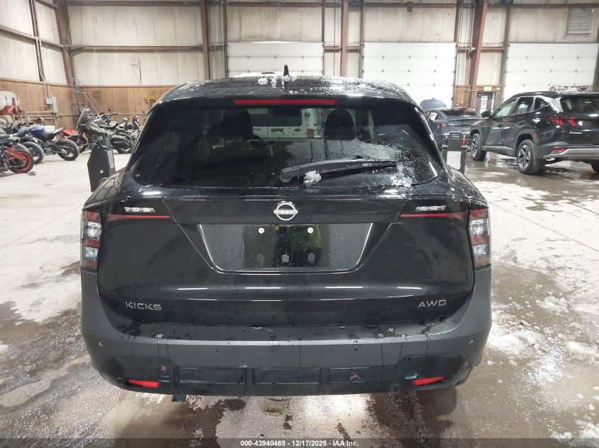 2025 Nissan Kicks Sv Intelligent Awd VIN: 3N8AP6CB7SL400213 Lot: 43940469