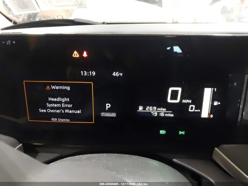 2025 Nissan Kicks Sv Intelligent Awd VIN: 3N8AP6CB7SL400213 Lot: 43940469