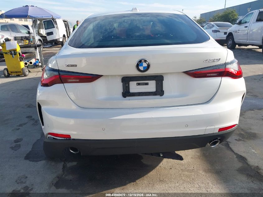 2025 BMW 430I Gran Coupe xDrive VIN: WBA33FB05SFV08692 Lot: 43940470