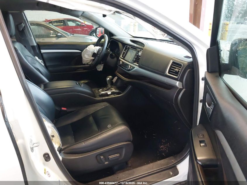 2018 Toyota Highlander Hybrid Xle VIN: 5TDJGRFHXJS037458 Lot: 43940477