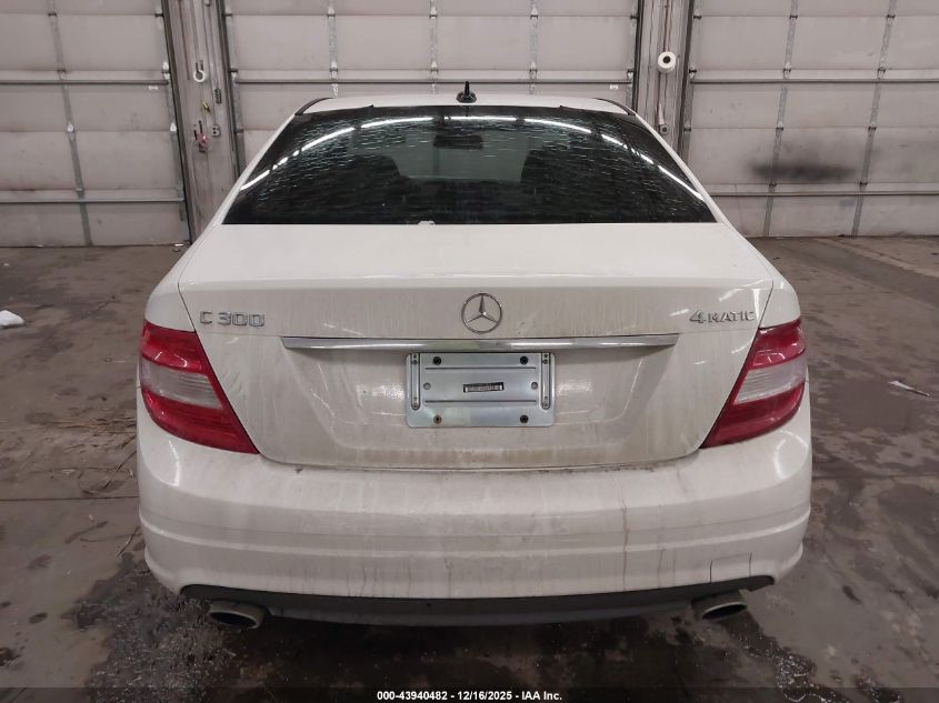 2009 Mercedes-Benz C 300 Luxury 4Matic/Sport 4Matic VIN: WDDGF81XX9R073334 Lot: 43940482