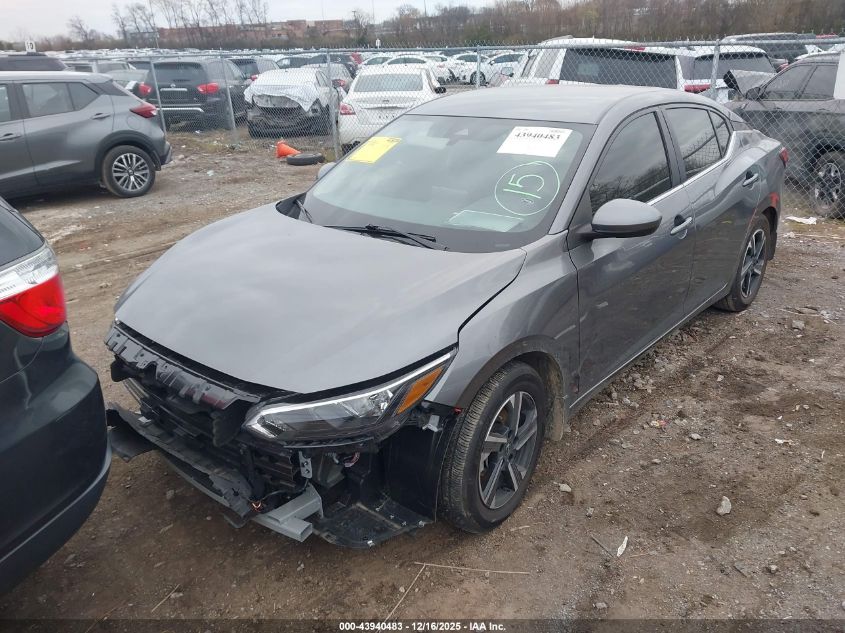 2025 Nissan Sentra Sv VIN: 3N1AB8CV8SY341646 Lot: 43940483