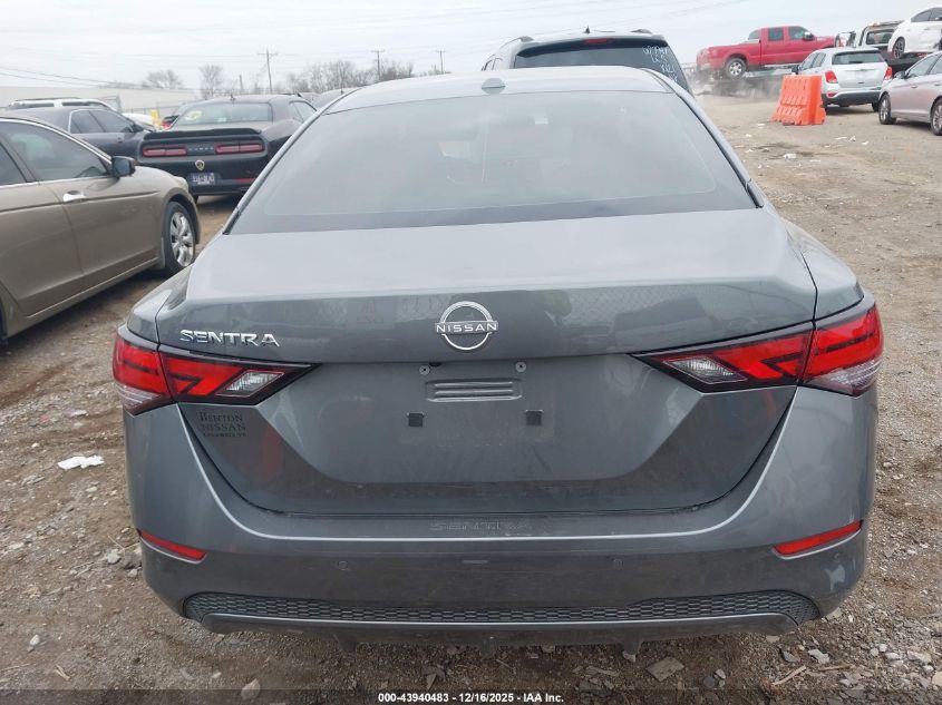 2025 Nissan Sentra Sv VIN: 3N1AB8CV8SY341646 Lot: 43940483