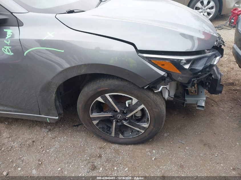 2025 Nissan Sentra Sv VIN: 3N1AB8CV8SY341646 Lot: 43940483