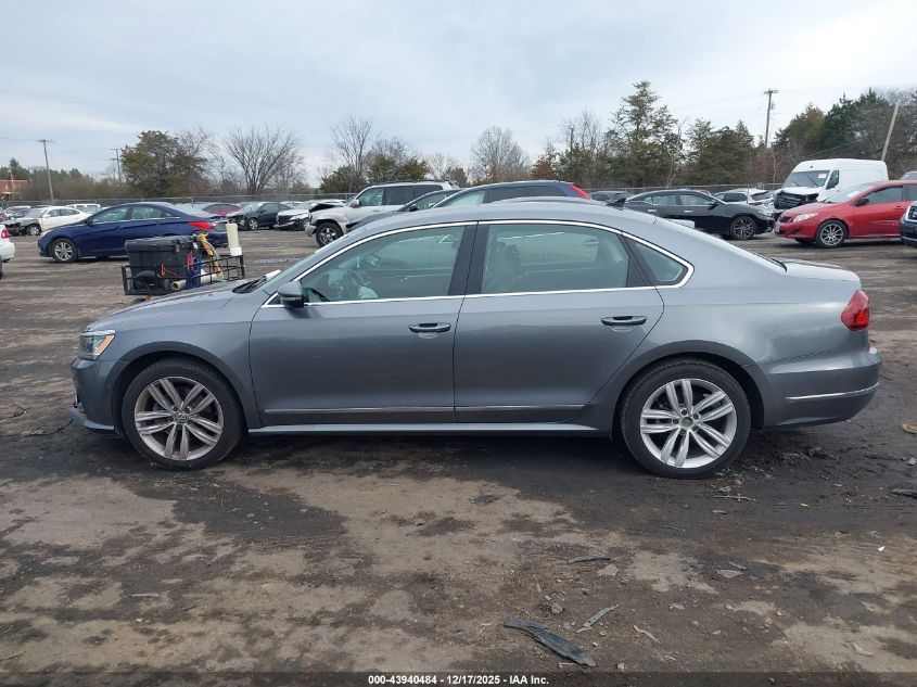 2018 Volkswagen Passat 2.0T Sel Premium VIN: 1VWCA7A35JC003761 Lot: 43940484