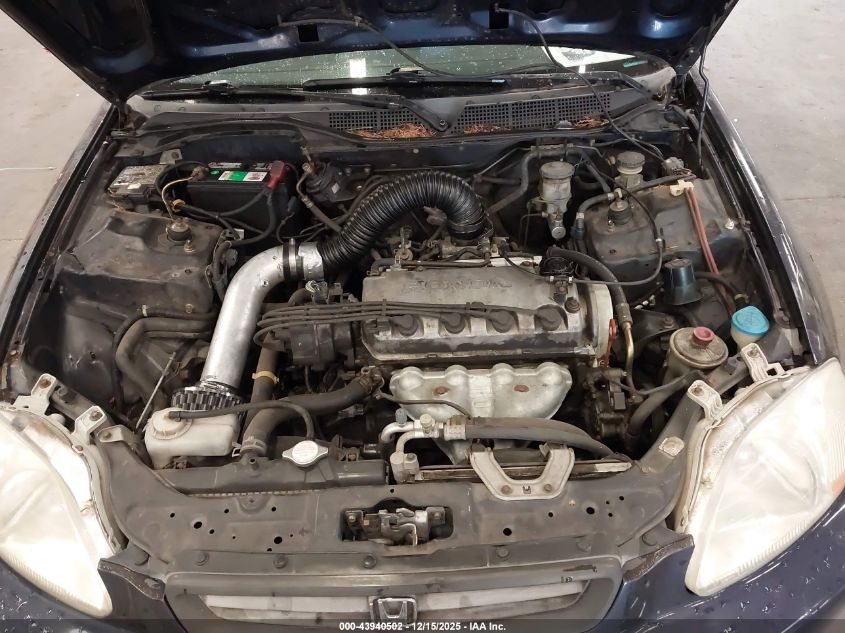 1998 Honda Civic Dx VIN: 2HGEJ6349WH100950 Lot: 43940502