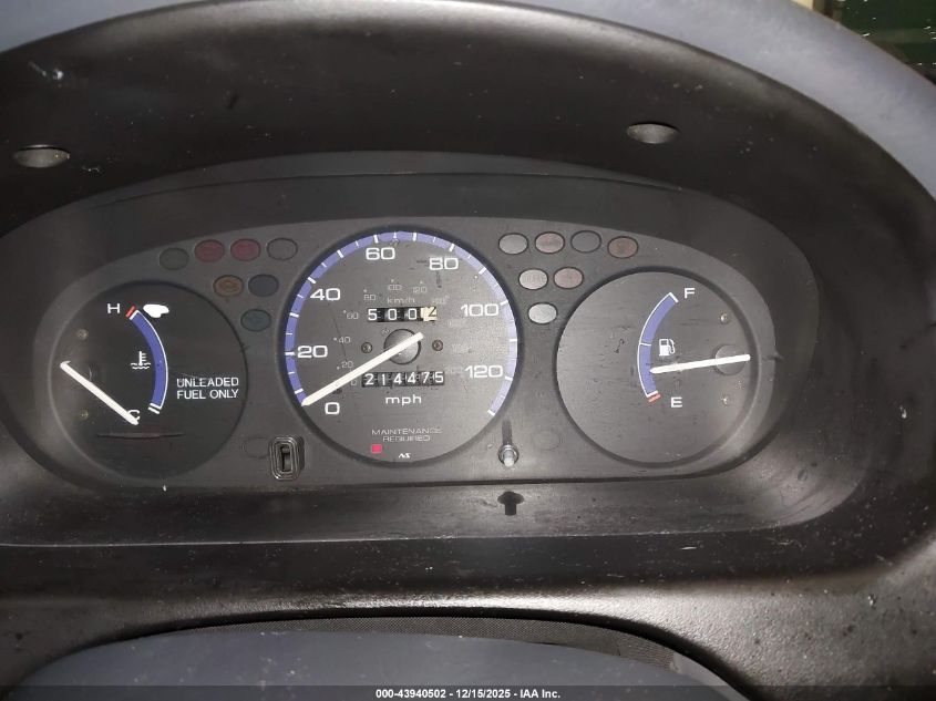 1998 Honda Civic Dx VIN: 2HGEJ6349WH100950 Lot: 43940502