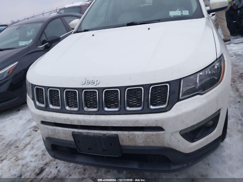 2018 Jeep Compass Latitude 4X4 VIN: 3C4NJDBB7JT112064 Lot: 43940504