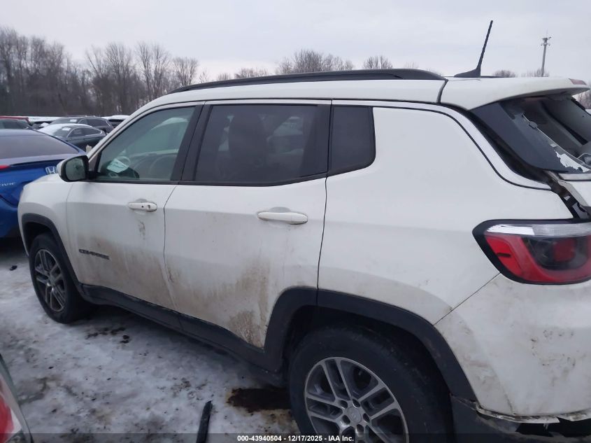 2018 Jeep Compass Latitude 4X4 VIN: 3C4NJDBB7JT112064 Lot: 43940504