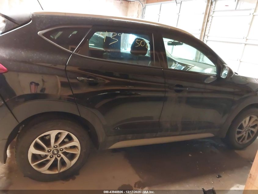 2017 Hyundai Tucson Se VIN: KM8J3CA40HU390550 Lot: 43940506