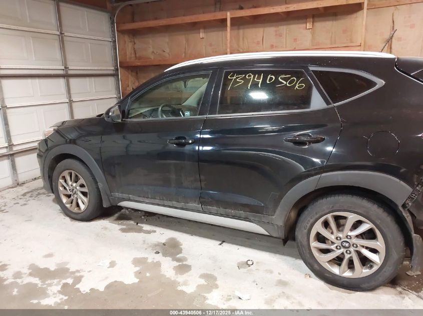 2017 Hyundai Tucson Se VIN: KM8J3CA40HU390550 Lot: 43940506