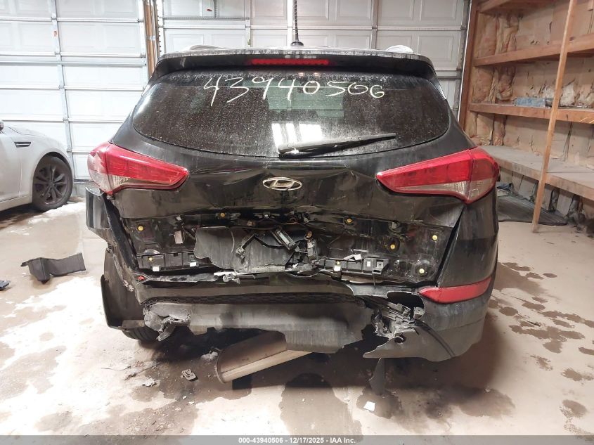 2017 Hyundai Tucson Se VIN: KM8J3CA40HU390550 Lot: 43940506