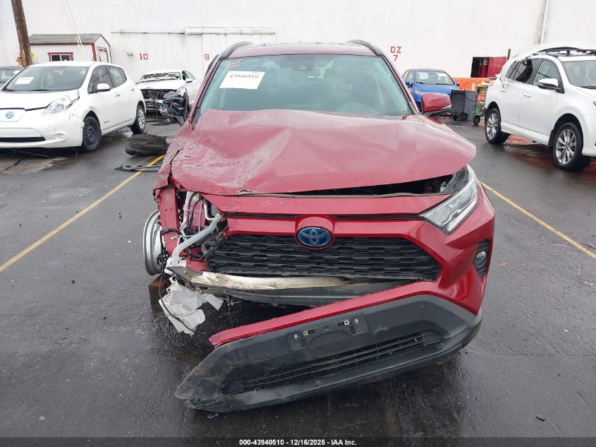 2021 Toyota Rav4 Hybrid Xle VIN: 2T3R6RFV0MW011014 Lot: 43940510