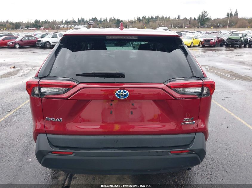 2021 Toyota Rav4 Hybrid Xle VIN: 2T3R6RFV0MW011014 Lot: 43940510