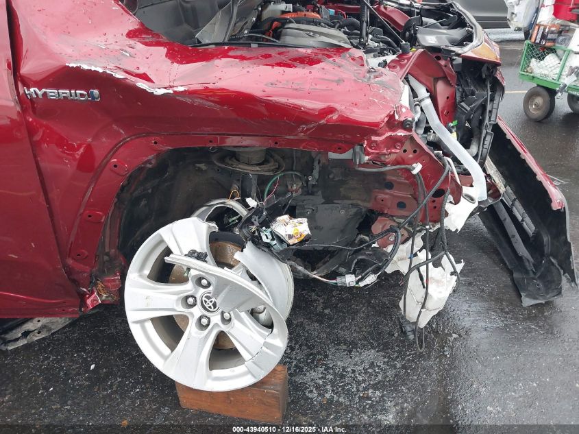 2021 Toyota Rav4 Hybrid Xle VIN: 2T3R6RFV0MW011014 Lot: 43940510