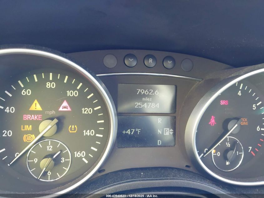 2007 Mercedes-Benz Ml 350 4Matic VIN: 4JGBB86E87A180669 Lot: 43940523