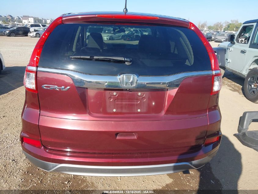 2016 Honda Cr-V Ex VIN: 2HKRM3H57GH549401 Lot: 43940524