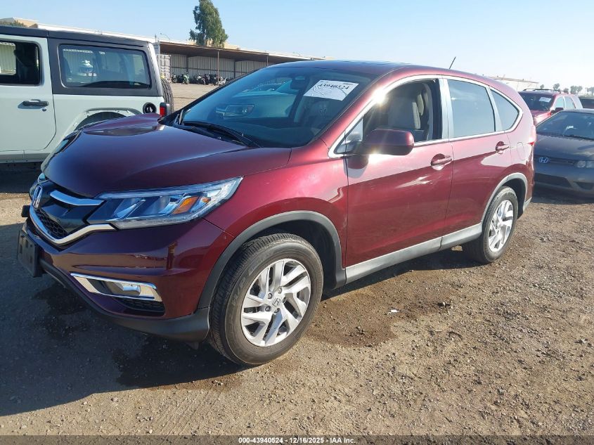 2016 Honda Cr-V Ex VIN: 2HKRM3H57GH549401 Lot: 43940524