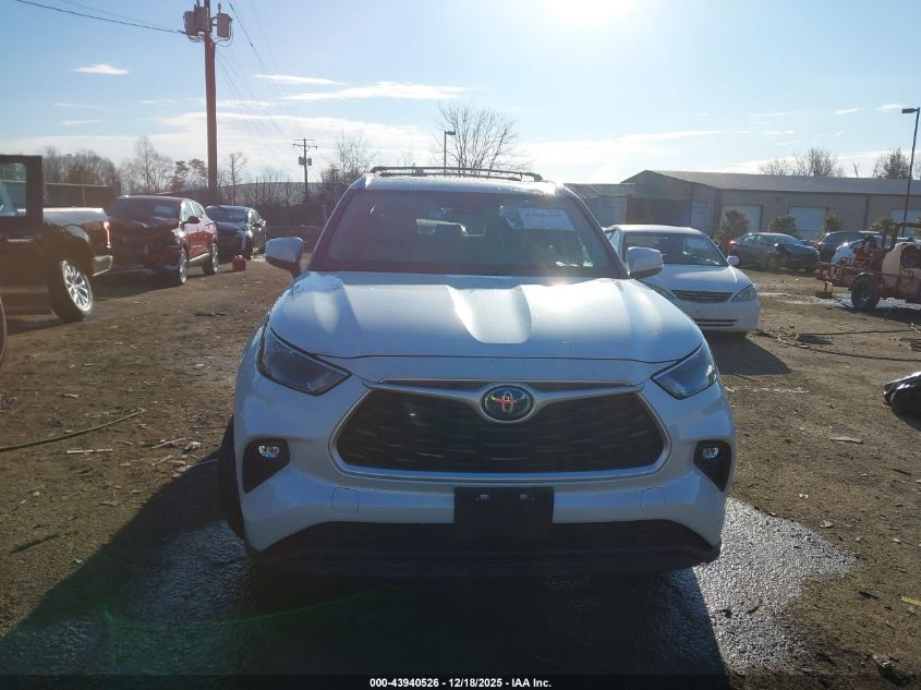 2022 Toyota Highlander Hybrid Xle VIN: 5TDGBRCH5NS548272 Lot: 43940526