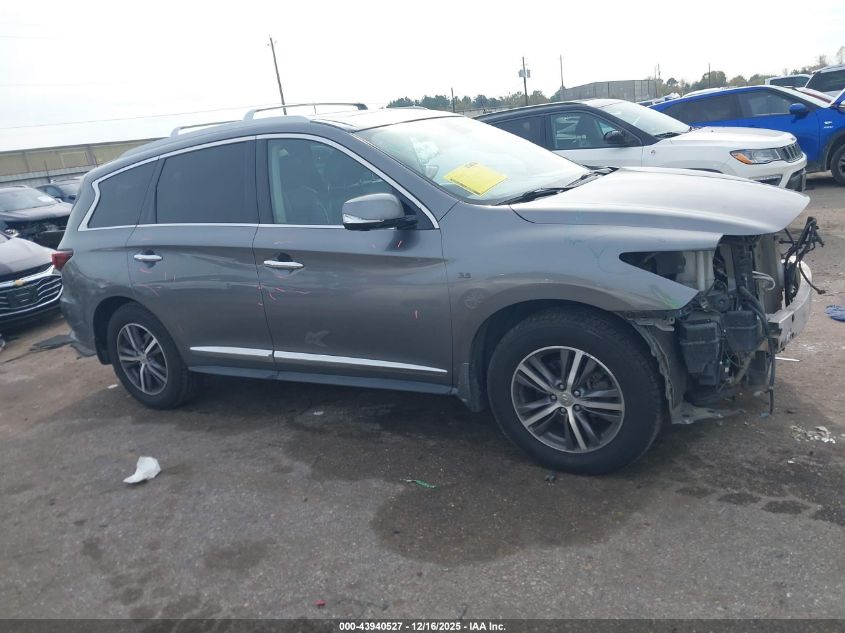 2017 Infiniti Qx60 VIN: 5N1DL0MM1HC542574 Lot: 43940527
