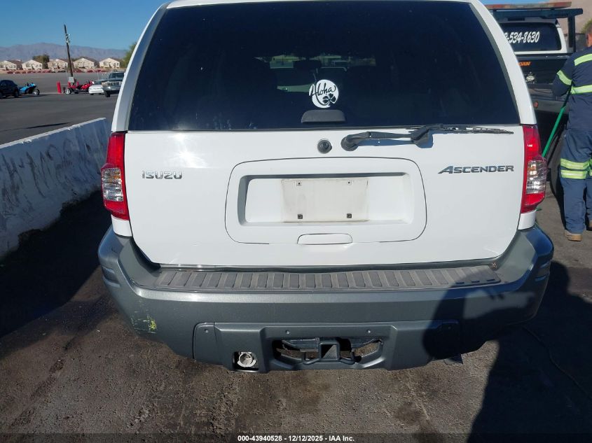 2005 Isuzu Ascender S VIN: 4NUDS13S752703092 Lot: 43940528