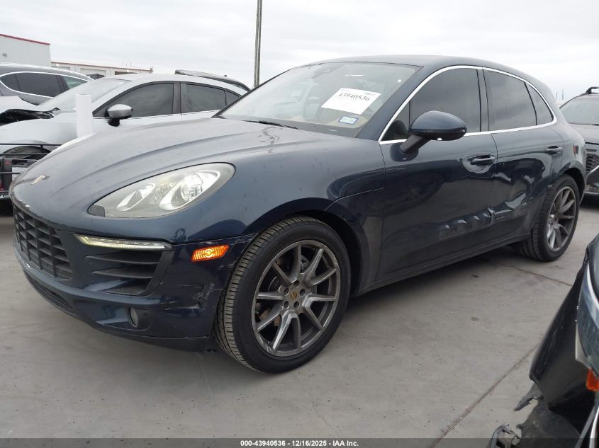 2015 Porsche Macan S VIN: WP1AB2A58FLB58032 Lot: 43940536