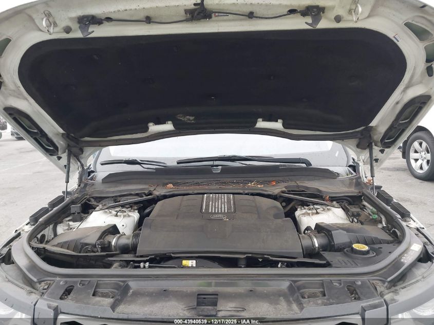 2016 Land Rover Range Rover Sport 3.0L V6 Supercharged Se VIN: SALWG2VF7GA581797 Lot: 43940539