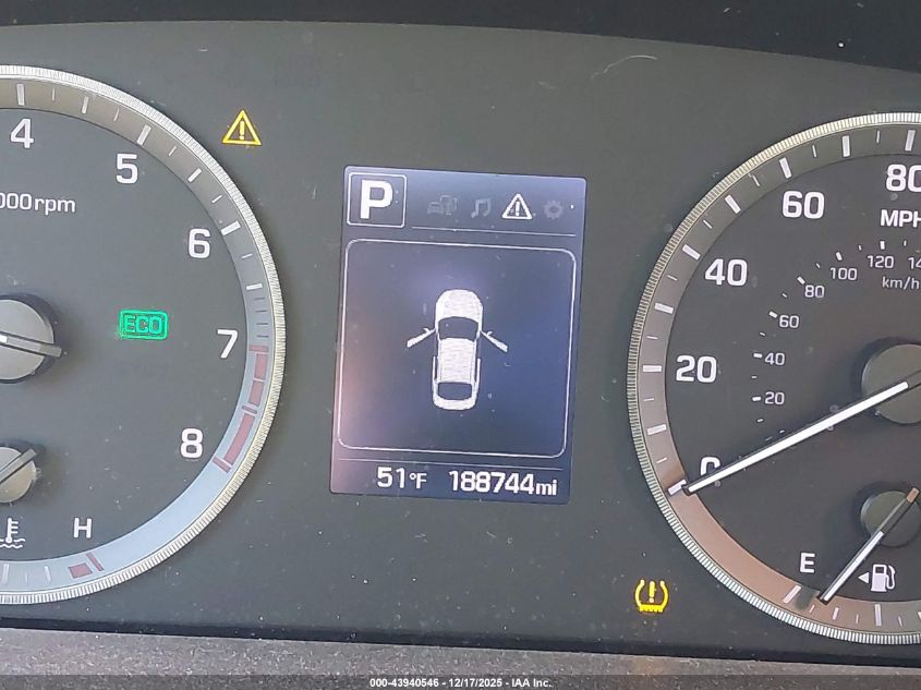 2016 Hyundai Sonata Sport VIN: 5NPE34AF6GH267308 Lot: 43940546